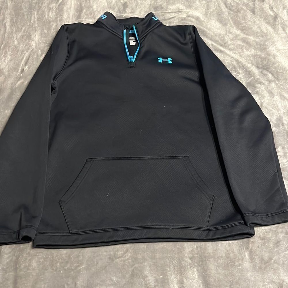 Youth XL UA ColdGear 3/4 Zip Sweatshirt